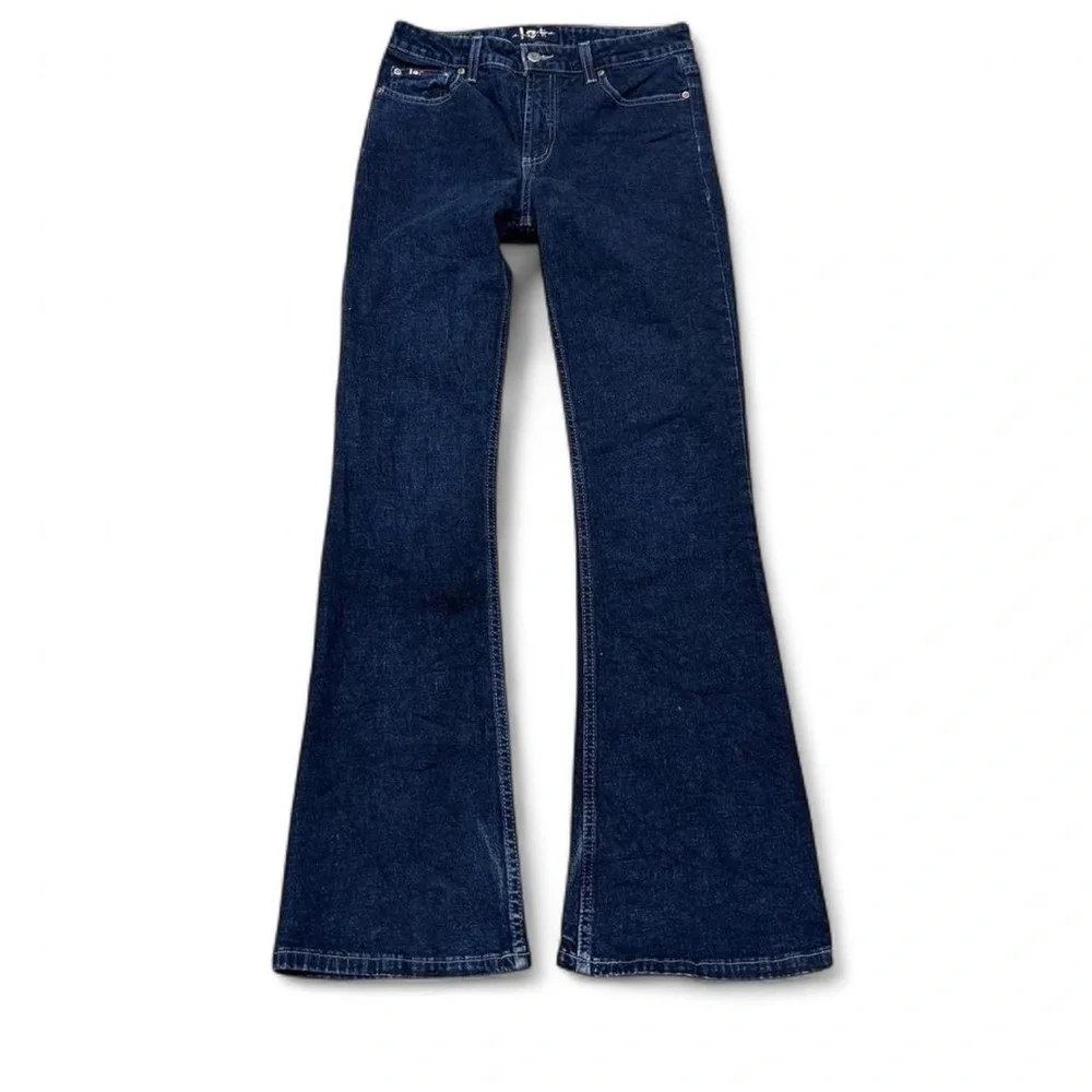 Vintage LEI Bootcut Flare Jeans – Size 9 | Dark Wash | High Rise | Y2K 90s